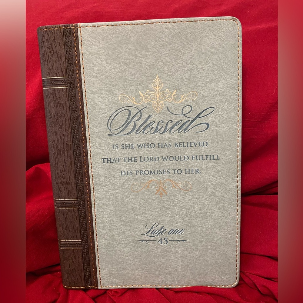 Blessed Leather Journal Mint Green And Brown